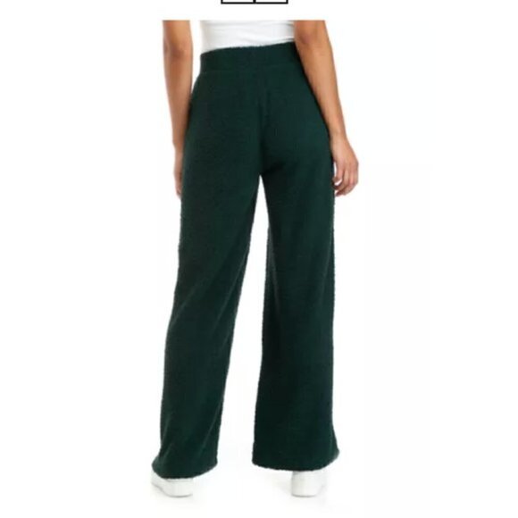 NWT Wanderly Studio Black Wide Leg Teddy Bear Fleece Pants -‎ Women's Size 2X - Picture 9 of 9